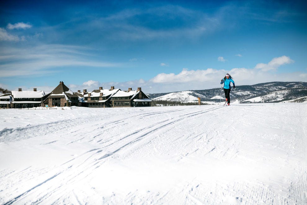 Devil's Thumb Ranch offers cross-country skiing options for all levels