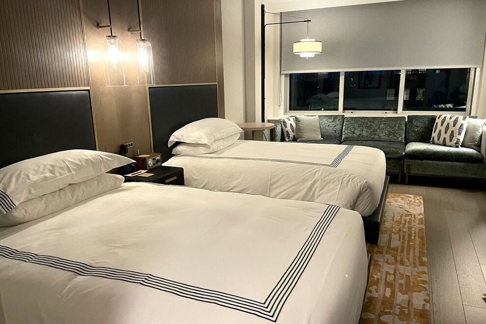 Guest room at The Thompson Central Park