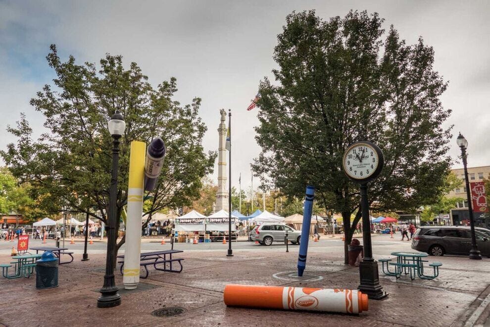 Centre Square in Easton