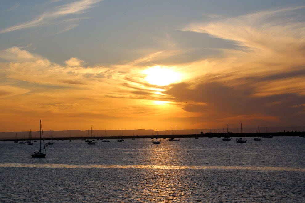 Uncruise Adventures, sunset farewell