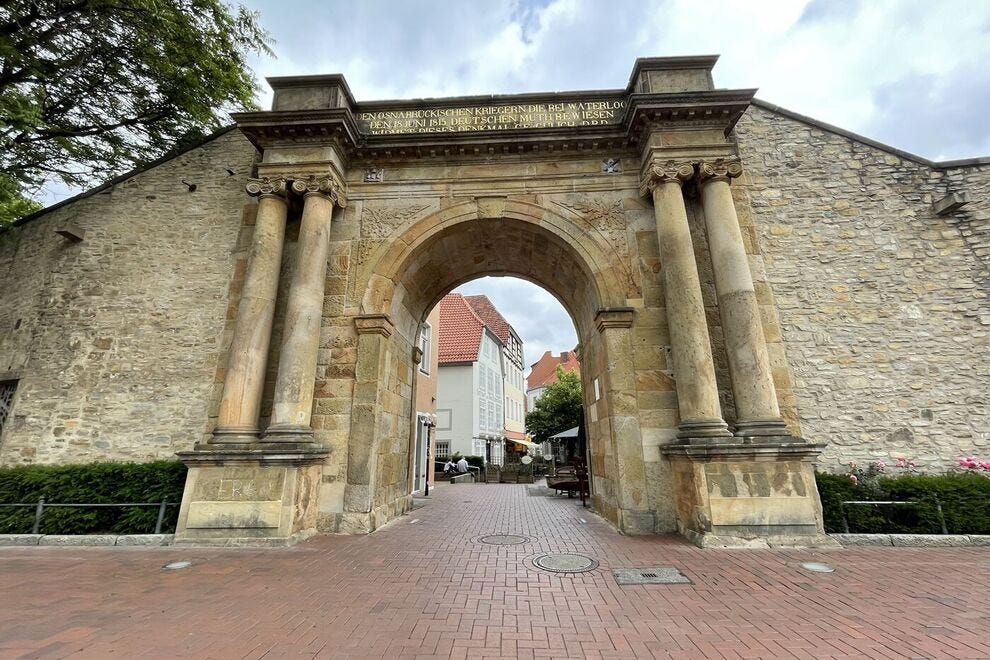 Heger Tor gate is a fixture in Osnabrück's old town