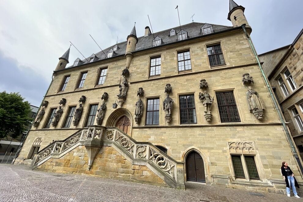 Osnabrück's (Rathaus) town hall was where the end of the Thirty Years' War was negotiated