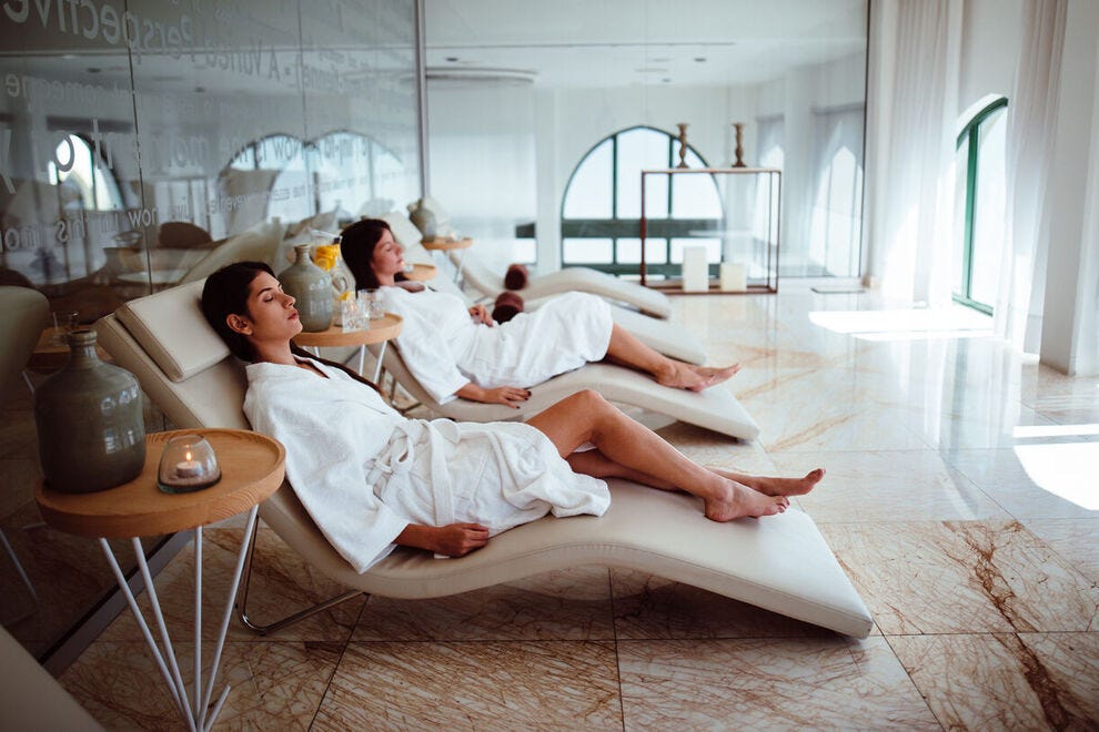 Relax at award-winning hotel spas