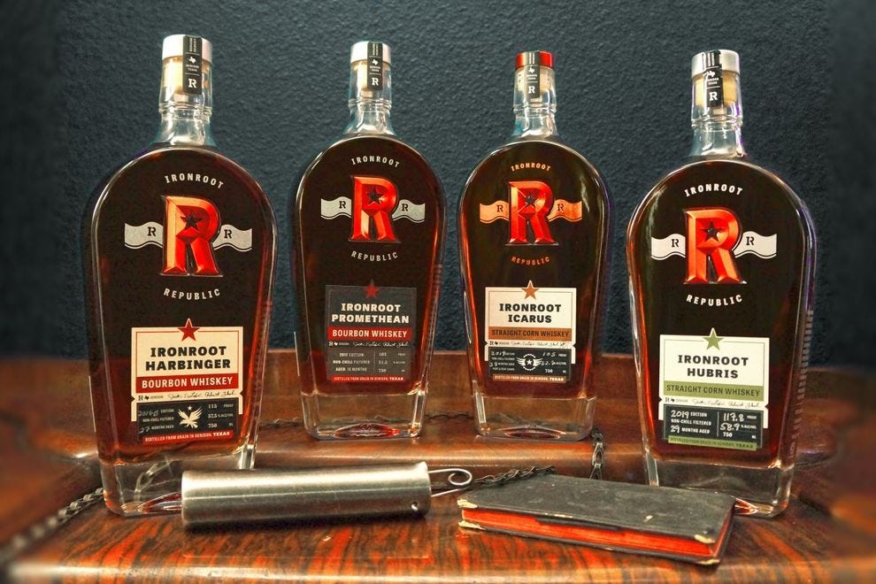 Ironroot Republic named Best Whiskey Distillery