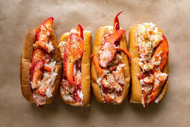 Lobster rolls are a Maine treat not to be missed