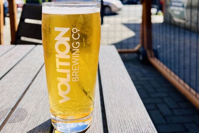 Volition Brewing is one of several breweries in North Bend and Snoqualmie