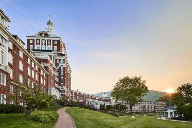 The iconic cupola is a recognizable feature of the property