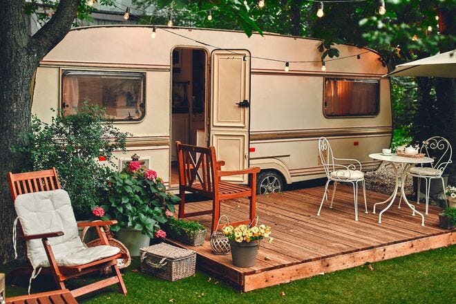 Go retro with your next vacation by staying at a vintage trailer hotel