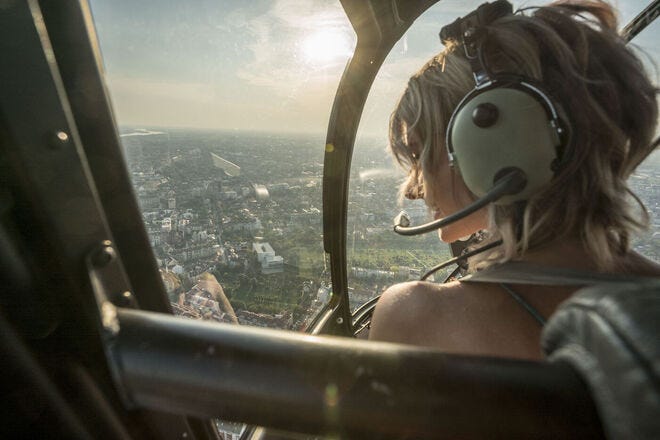 See things from a new perspective on a helicopter tour
