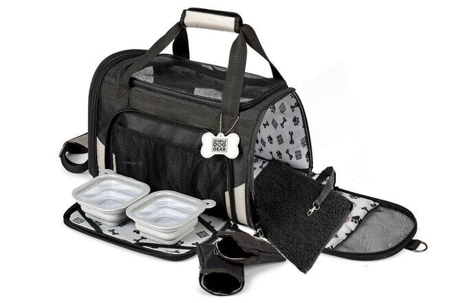 Mobile Dog Gear Pet Carrier Plus is road-trip ready