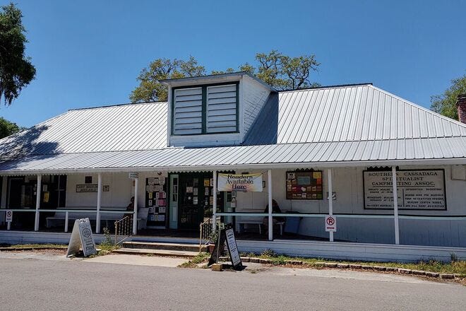 Begin your visit to Cassadaga at the welcome center