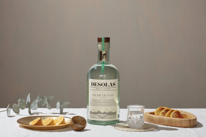 Desolas Mezcal Blanco is an award winner made in San Luis Potosi, Mexico