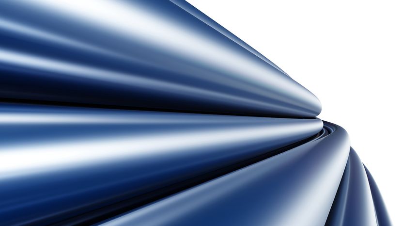 Steel blue artwork