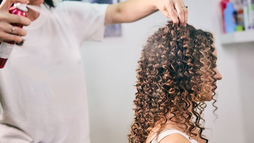 Spiral perm