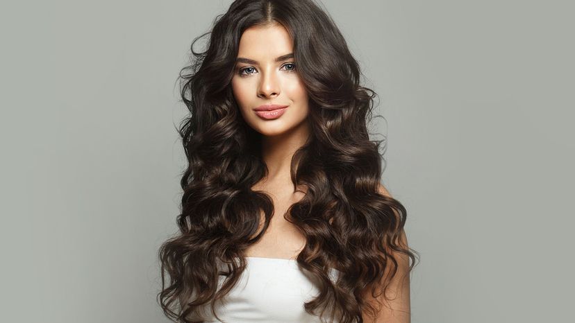 Curly hair